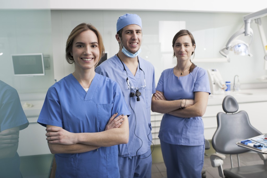 Team of dentists