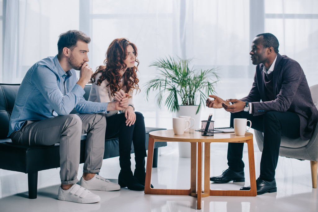 couple in counseling