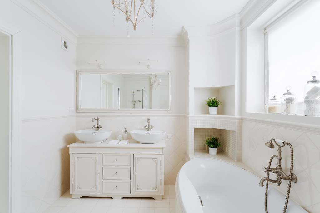 modern bathroom interior